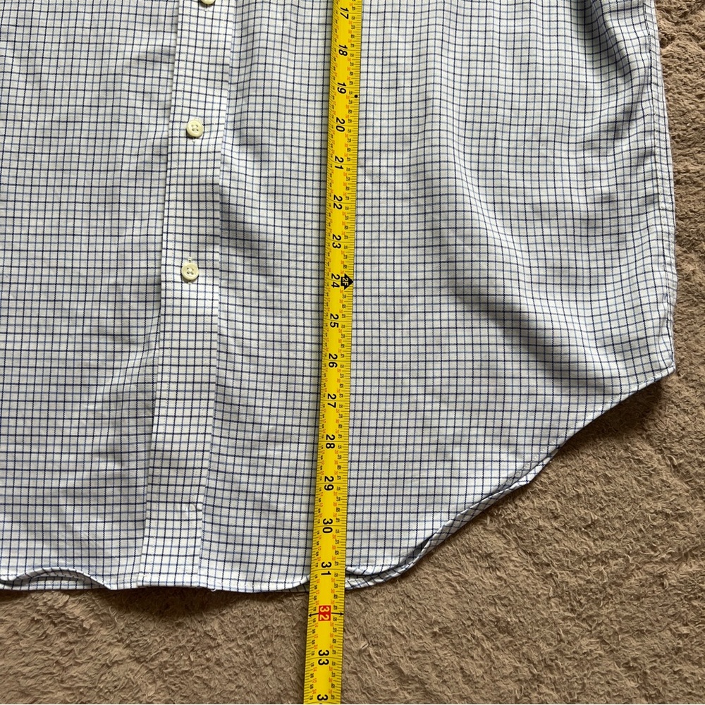 Ralph Lauren Classic Fit Non Iron Button Down Preppy Western Neck Size 16 1/2 - Picture 7 of 7